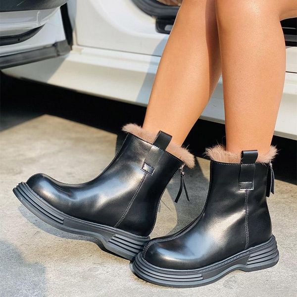 boots ladies fashion short women ankle pu leather thick heels comfortable platform female shoes women's zippers shoe, Black
boots ladies fashion short women ankle pu leather thick heels comfortable platform female shoes women's zippers shoe, Black