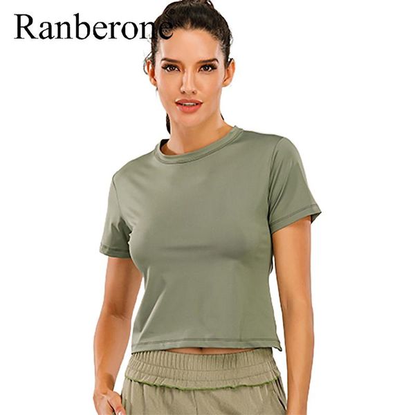 yoga outfits ranberone female t-shirt crop seamless sports fitness clothes wear women short sleeved gym, White;red
yoga outfits ranberone female t-shirt crop seamless sports fitness clothes wear women short sleeved gym, White;red