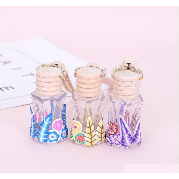 1pc home car hanging perfume pendant fragrance air freshener empty glass bottle for essential oils diffuser automobiles ornament mu07f
1pc home car hanging perfume pendant fragrance air freshener empty glass bottle for essential oils diffuser automobiles ornament mu07f