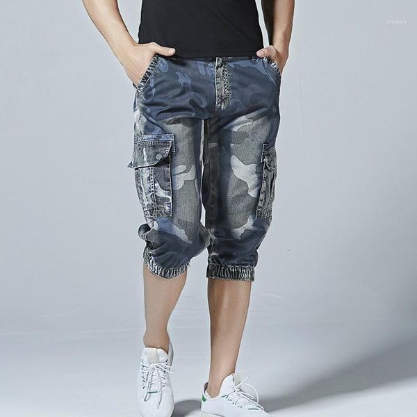 fashion mens camouflage denim shorts new multi-pockets style jogger short jeans large size casual short pants male1, Blue
fashion mens camouflage denim shorts new multi-pockets style jogger short jeans large size casual short pants male1, Blue