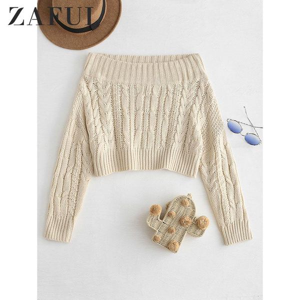 women's sweaters zaful off the shoulder chunky cable knit sweater jumper knitted long sleeve short pullovers crop, White;black
women's sweaters zaful off the shoulder chunky cable knit sweater jumper knitted long sleeve short pullovers crop, White;black