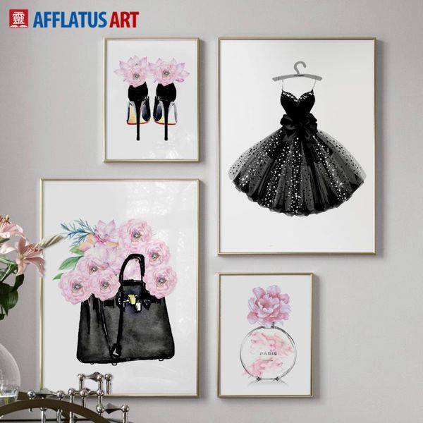 paintings fashion dress handbag paris perfume wall art canvas painting nordic posters and prints pictures for living room decor
paintings fashion dress handbag paris perfume wall art canvas painting nordic posters and prints pictures for living room decor