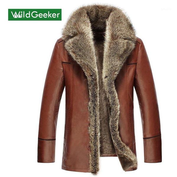 wholesale- wildgeeker men's winter coat 2017 solid black casual wool inside faux leather single breasted winter thick men's jacket
wholesale- wildgeeker men's winter coat 2017 solid black casual wool inside faux leather single breasted winter thick men's jacket