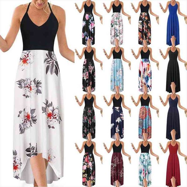 womens summer boho long dresses evening party beach dresses sundress spaghetti strap backless floral maxi dress summer, Black;gray
womens summer boho long dresses evening party beach dresses sundress spaghetti strap backless floral maxi dress summer, Black;gray