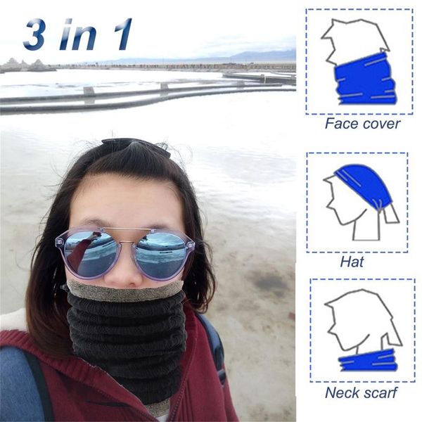 cycling caps & masks winter neck warmer thermal fleece scarf ultimate retention neckchief thicken windproof gaiter camping, Black
cycling caps & masks winter neck warmer thermal fleece scarf ultimate retention neckchief thicken windproof gaiter camping, Black