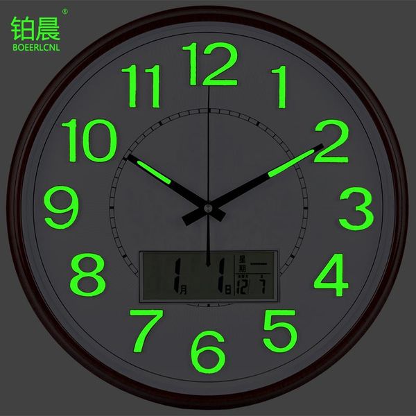 classic simple wall clock silent led bedroom luminous calendar wall clocks glow in the dark reloj de cocina decoration 50wc
classic simple wall clock silent led bedroom luminous calendar wall clocks glow in the dark reloj de cocina decoration 50wc