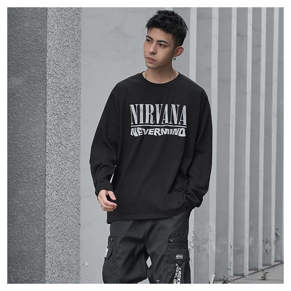 2021 new autumn rock thin long sleeve t-shirt men's fashion brand hong kong style sweater round neck bottoming shirt g96d, White;black
2021 new autumn rock thin long sleeve t-shirt men's fashion brand hong kong style sweater round neck bottoming shirt g96d, White;black