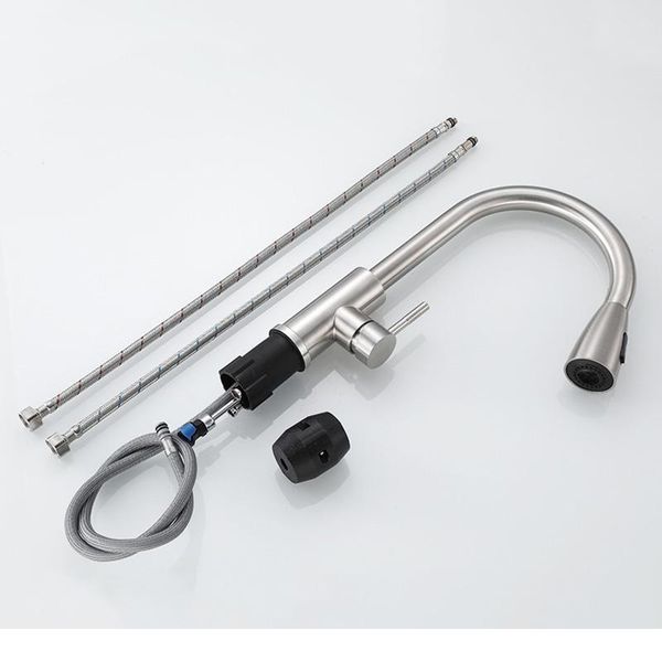 sianco brushed stainless steel chrome black kitchen faucet single hole pull out sprayer head mixer tap rotatable sin jllndh
sianco brushed stainless steel chrome black kitchen faucet single hole pull out sprayer head mixer tap rotatable sin jllndh