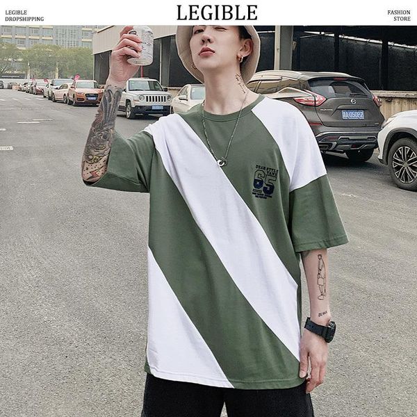 legible fashion loose oversize t shirt men 2020 summer new korean men tshirt casual patchwork japanese t-shirt male1, White;black
legible fashion loose oversize t shirt men 2020 summer new korean men tshirt casual patchwork japanese t-shirt male1, White;black