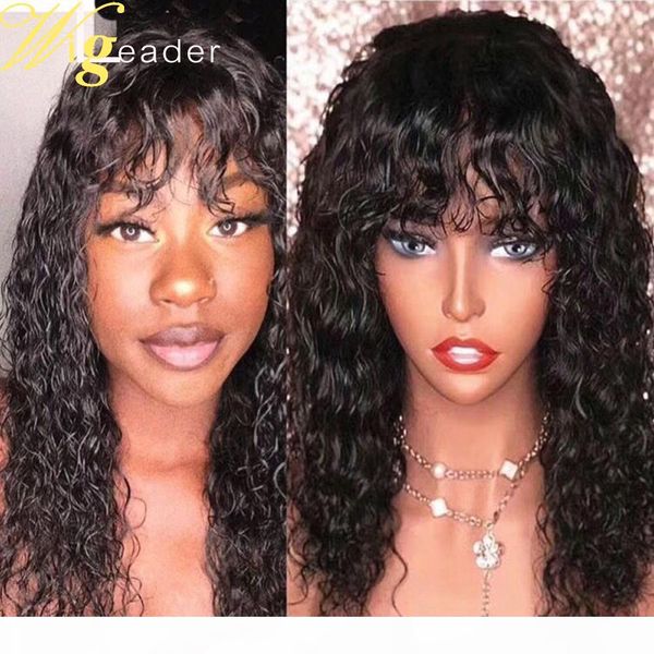 curly human hairwith bangs 180% lace frontal wigs glueless 13x6 deep part human hair lace wigs with baby hair, Black
curly human hairwith bangs 180% lace frontal wigs glueless 13x6 deep part human hair lace wigs with baby hair, Black