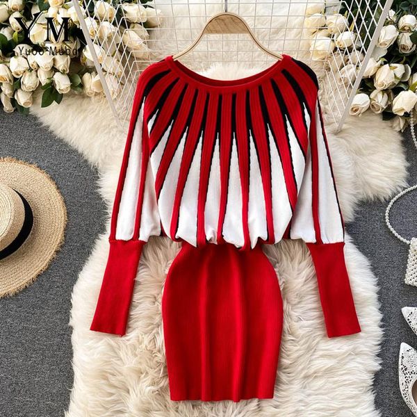 casual dresses yuoomuoo autumn winter women knitted sweater dress ins fashion color patchwork mini bodycon elegant ladies party, Black;gray
casual dresses yuoomuoo autumn winter women knitted sweater dress ins fashion color patchwork mini bodycon elegant ladies party, Black;gray