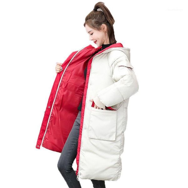 new 2020 winter coat women's cotton padded coats ladies mid-length hooded loose large size warm overcoat parkas pocket k9311, Black
new 2020 winter coat women's cotton padded coats ladies mid-length hooded loose large size warm overcoat parkas pocket k9311, Black