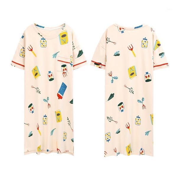 new printing crew neck night dress women home dress long shirt nightie dressing gown printing sleepshirt 100% cotton sleepwear1, Black;red
new printing crew neck night dress women home dress long shirt nightie dressing gown printing sleepshirt 100% cotton sleepwear1, Black;red