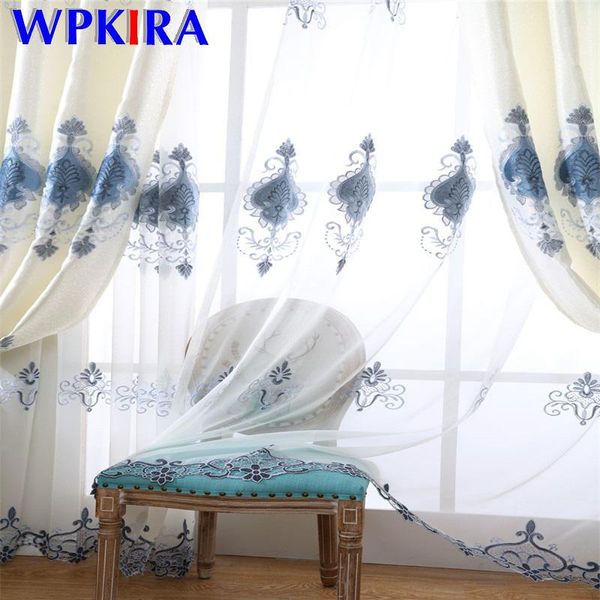 curtain & drapes european blue luxury embroidered white shade curtains for living room bedroom red floral sheer tulle ad0333
curtain & drapes european blue luxury embroidered white shade curtains for living room bedroom red floral sheer tulle ad0333