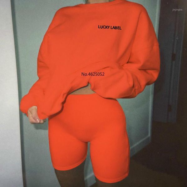 letter print casual two piece outfits matching set women new workout active long sleeve sporty loungewear and shorts1, Gray
letter print casual two piece outfits matching set women new workout active long sleeve sporty loungewear and shorts1, Gray