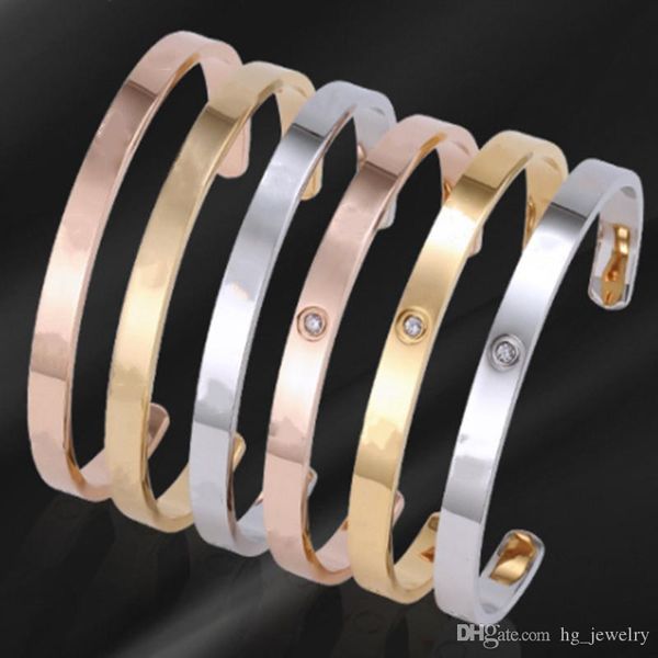 luxury designer bracelet for women men love bangle fashion stainless steel jewelry c shape opening charm simplicity screw pattern diamond, Golden;silver
luxury designer bracelet for women men love bangle fashion stainless steel jewelry c shape opening charm simplicity screw pattern diamond, Golden;silver