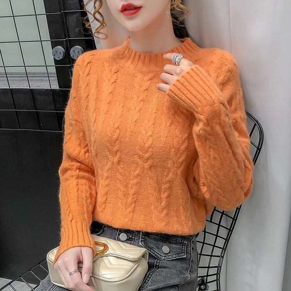 women's sweaters 2021 women autumn winter vintage pullovers female slim stripted o-neck long sleeve knitted blouse lady casual loose sw, White;black
women's sweaters 2021 women autumn winter vintage pullovers female slim stripted o-neck long sleeve knitted blouse lady casual loose sw, White;black