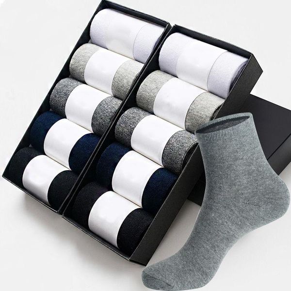men's socks 10 pairs cotton style black business men soft breathable summer winter for male
men's socks 10 pairs cotton style black business men soft breathable summer winter for male