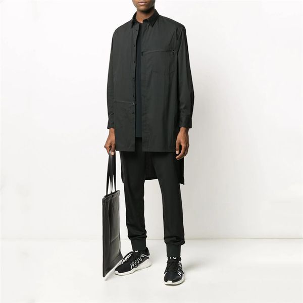 2021 s-6xl new male loose shirts with pointy necklaces long sleeves that show thin shirt k70f, Black
2021 s-6xl new male loose shirts with pointy necklaces long sleeves that show thin shirt k70f, Black