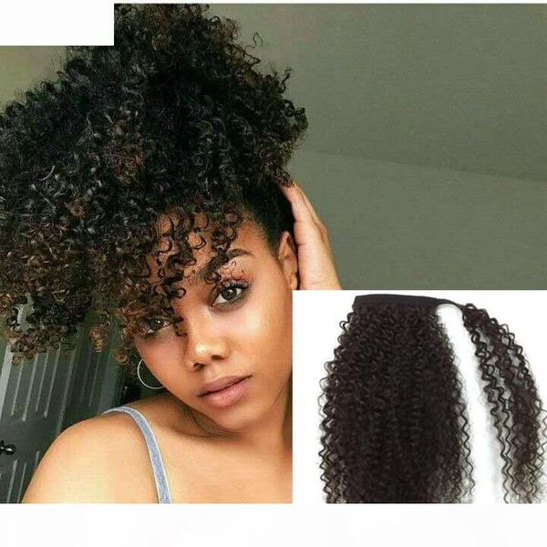 120g kinky curly pony tail hair piece human ponytail hair tight wrap around curly human hair ponytail extension, Black
120g kinky curly pony tail hair piece human ponytail hair tight wrap around curly human hair ponytail extension, Black