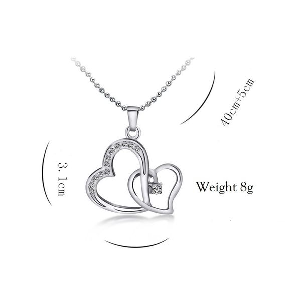 jrl austrian crystal diamonty double love heart pendant statement necklace fashion class women girls lady swarovski elem
jrl austrian crystal diamonty double love heart pendant statement necklace fashion class women girls lady swarovski elem