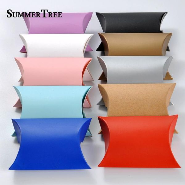 50/100pcs pillow candy boxes gold pink white black silver kraft paper wedding party favor paper diy gift box supply accessories
50/100pcs pillow candy boxes gold pink white black silver kraft paper wedding party favor paper diy gift box supply accessories