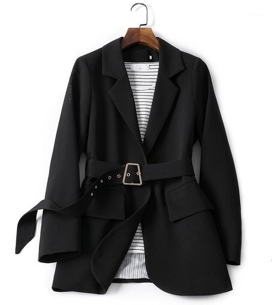 vintage korean style elegent women blazer jackets female suits coat with belt slim office lady blazer feminino outerwear 1, White;black
vintage korean style elegent women blazer jackets female suits coat with belt slim office lady blazer feminino outerwear 1, White;black