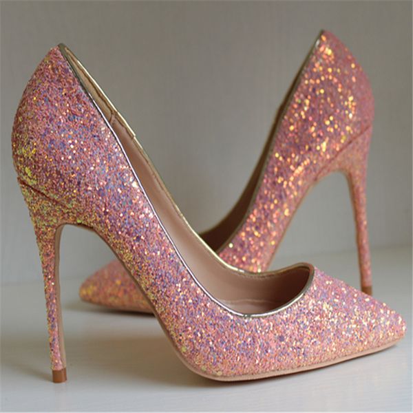 fashion delivery pink glitter bombs lady with toe stitch high heels size33-43 12 cm 8 in party shoes 26gs, Black
fashion delivery pink glitter bombs lady with toe stitch high heels size33-43 12 cm 8 in party shoes 26gs, Black