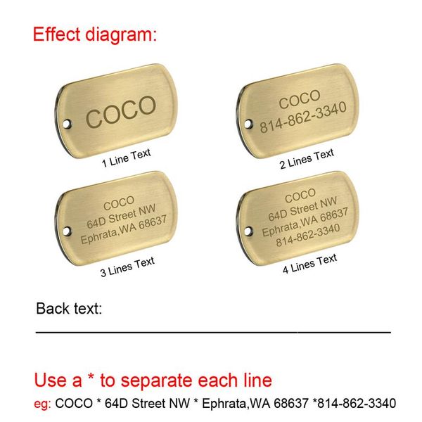 dog tag personalized engraved pet dog collar accessories custom military id tags pet puppy cat name phone tags stainle qylypp
dog tag personalized engraved pet dog collar accessories custom military id tags pet puppy cat name phone tags stainle qylypp