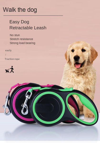 dog leash retractable used for small and medium-sized pet accessories durable automatic nylon running sport
dog leash retractable used for small and medium-sized pet accessories durable automatic nylon running sport