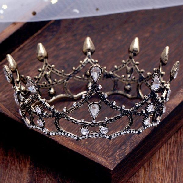 forseven vintage baroque bridal wedding hair accessories black rhinestone crystal tiaras crown bride diadem jewelry for women bh, Golden;silver
forseven vintage baroque bridal wedding hair accessories black rhinestone crystal tiaras crown bride diadem jewelry for women bh, Golden;silver