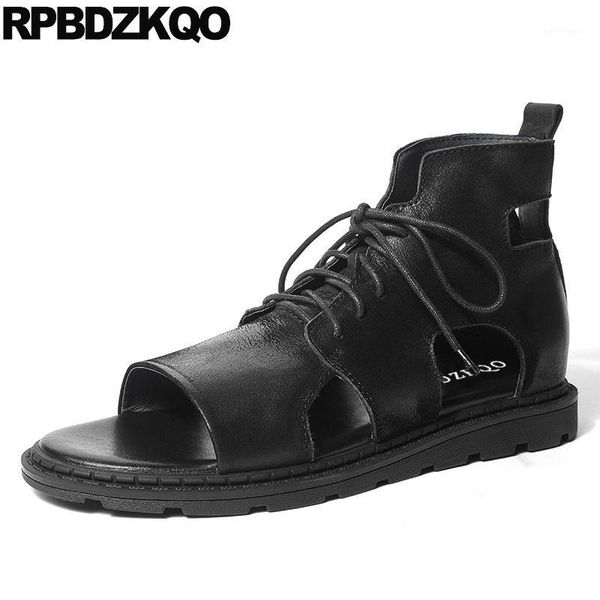 2019 black genuine leather outdoor men gladiator sandals summer brown roman shoes native breathable
2019 black genuine leather outdoor men gladiator sandals summer brown roman shoes native breathable