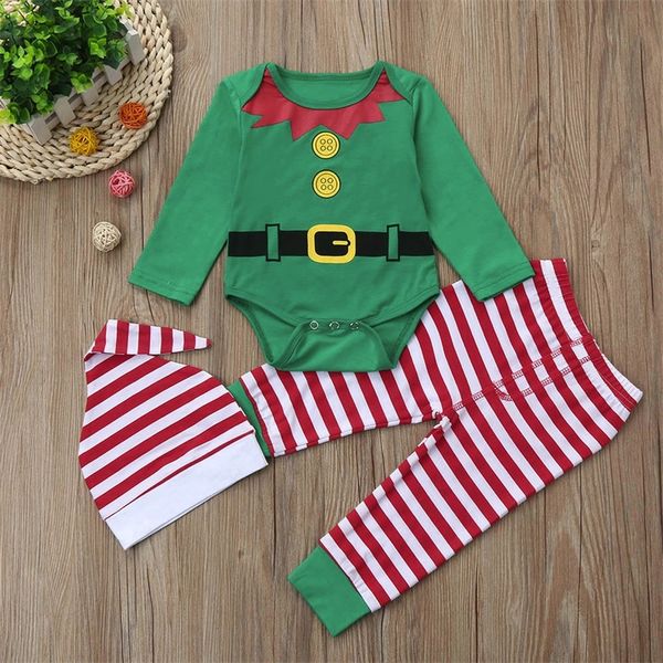 cute suit children clothes infant baby boys girls christmas explosion romper+pants+hat outfits western style set ropa de nio y200325, White
cute suit children clothes infant baby boys girls christmas explosion romper+pants+hat outfits western style set ropa de nio y200325, White