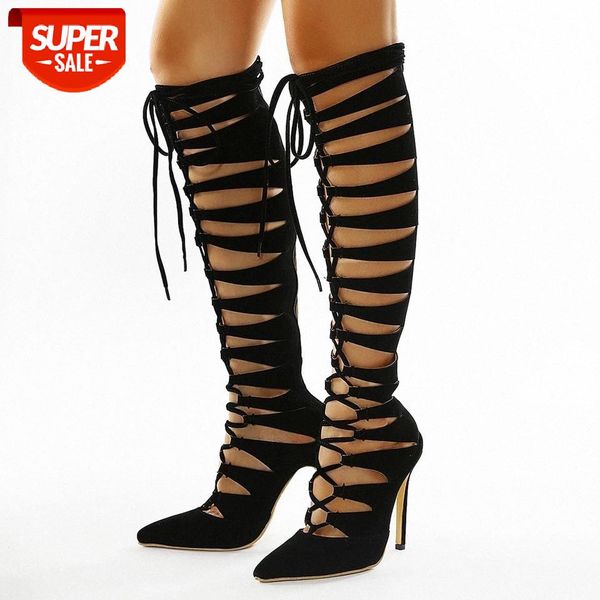ribetrini ins female shoes lace high heels shoes hollow women sandals thin heel pointed toe party sandals #av8q, Black
ribetrini ins female shoes lace high heels shoes hollow women sandals thin heel pointed toe party sandals #av8q, Black