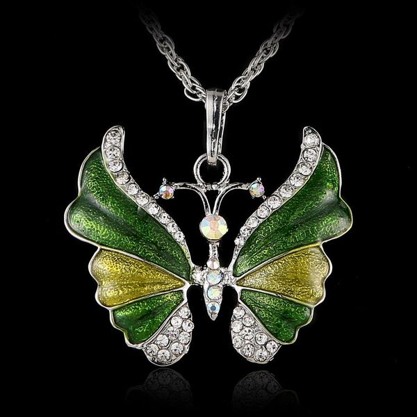 2020 trendy women's butterfly pendant necklaces female shiny rhinestone charm choker necklace fashion statement jewelry gift wmtksw, Silver
2020 trendy women's butterfly pendant necklaces female shiny rhinestone charm choker necklace fashion statement jewelry gift wmtksw, Silver