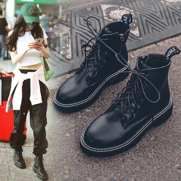 boots black women's leather women shoes woman rain furry