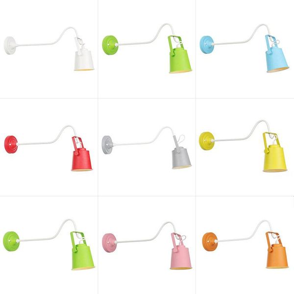 wall lamp ac110-220v nostalgia cafe restaurant simple personality living room bedroom study colored iron long arm multicolor
wall lamp ac110-220v nostalgia cafe restaurant simple personality living room bedroom study colored iron long arm multicolor