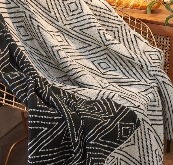 geometric pattern blankets grey knitted leisure small wool quilt thin nap sofa single blanket
geometric pattern blankets grey knitted leisure small wool quilt thin nap sofa single blanket