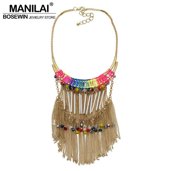 chokers women party dress accessories statement necklace crystal beaded metal chains tassels acrylic pipe fashion choker jewelry ce4017, Golden;silver
chokers women party dress accessories statement necklace crystal beaded metal chains tassels acrylic pipe fashion choker jewelry ce4017, Golden;silver