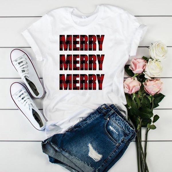 women plaid letters merry christmas fashion graphic ladies tshirt female women tumblr kawaii t tee shirts t-shirt, White
women plaid letters merry christmas fashion graphic ladies tshirt female women tumblr kawaii t tee shirts t-shirt, White