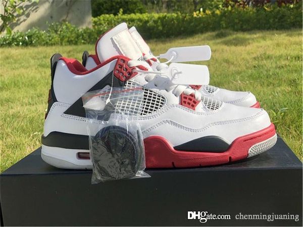 2020 air authentic 4 og fire red sneakers 30th anniversary white black tech grey retro men sports shoes dc7770-160 with original box
2020 air authentic 4 og fire red sneakers 30th anniversary white black tech grey retro men sports shoes dc7770-160 with original box