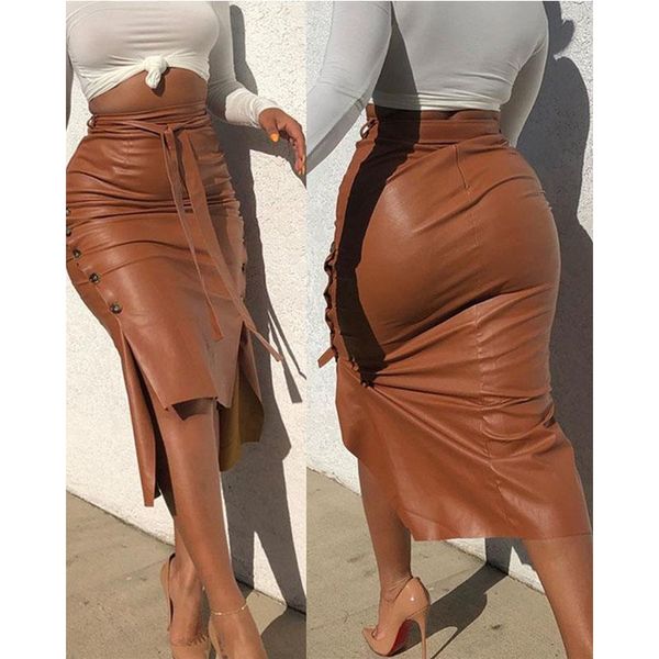 skirts women high waist bodycon belt pu slit & club streetwear faux leather skirt tight classic pencil, Black
skirts women high waist bodycon belt pu slit & club streetwear faux leather skirt tight classic pencil, Black