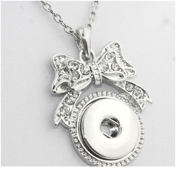4colors 18mm metal snap button jewelry bow-knot pendant necklace with charm chain necklace ne266 one directio bbymox, Silver
4colors 18mm metal snap button jewelry bow-knot pendant necklace with charm chain necklace ne266 one directio bbymox, Silver