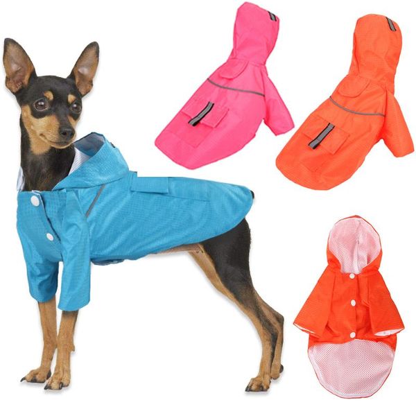 dog apparel raincoat outdoor reflective waterproof lightweight puppy rain coat jacket with hooded for small medium large dogs
dog apparel raincoat outdoor reflective waterproof lightweight puppy rain coat jacket with hooded for small medium large dogs
