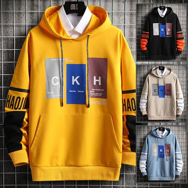 spring autumn fashion men's hoodies korean style pullover sweatshirt men clothing hoodie print letter casual hoodie men, Black
spring autumn fashion men's hoodies korean style pullover sweatshirt men clothing hoodie print letter casual hoodie men, Black