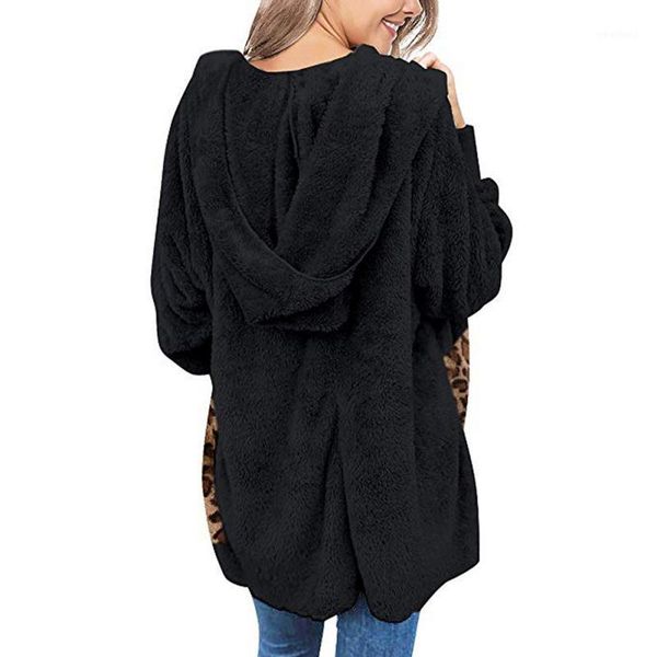 women's hoodies & sweatshirts autumn winter fashion women casual all-match zip-up leopard pattern warm pocket hooded sweatshirts1, Black
women's hoodies & sweatshirts autumn winter fashion women casual all-match zip-up leopard pattern warm pocket hooded sweatshirts1, Black