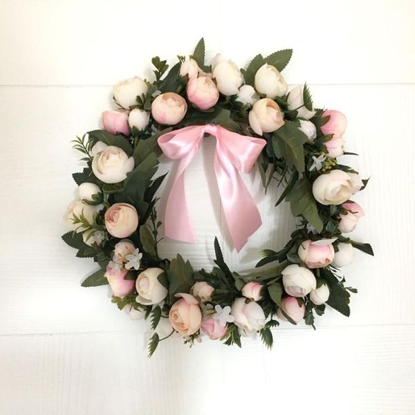 decorative flowers & wreaths rose wreath of simulation door wall hanger deco adornment handicraft silk wedding easter party
decorative flowers & wreaths rose wreath of simulation door wall hanger deco adornment handicraft silk wedding easter party