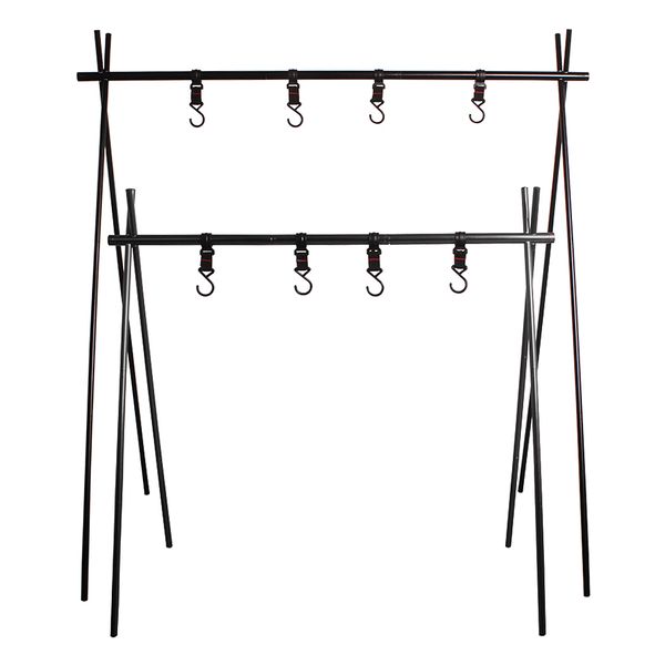 outdoor cookware hanging rack triangular pot pan camping light tools hanging 8kg bearing weight campsite storage rack with hooks
outdoor cookware hanging rack triangular pot pan camping light tools hanging 8kg bearing weight campsite storage rack with hooks