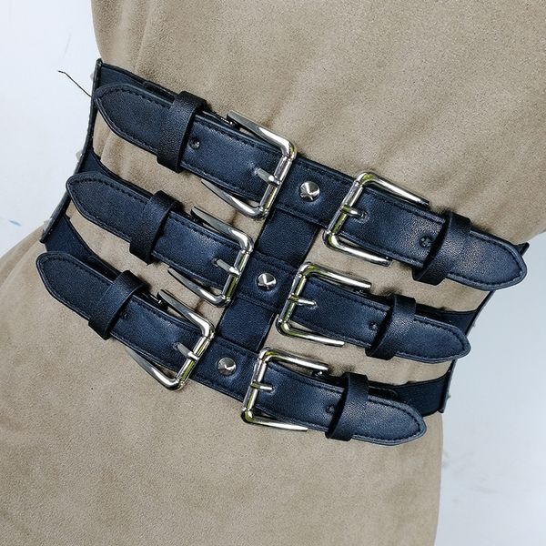 more corset size wide cummerbund elastic stretcher dressed in belts for gothic designer women ceinture femme large mujer belt, Black;brown
more corset size wide cummerbund elastic stretcher dressed in belts for gothic designer women ceinture femme large mujer belt, Black;brown