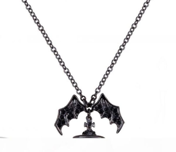 queen mother demon evil titanium black wings diamond saturn necklace super cool punk bat, Silver
queen mother demon evil titanium black wings diamond saturn necklace super cool punk bat, Silver